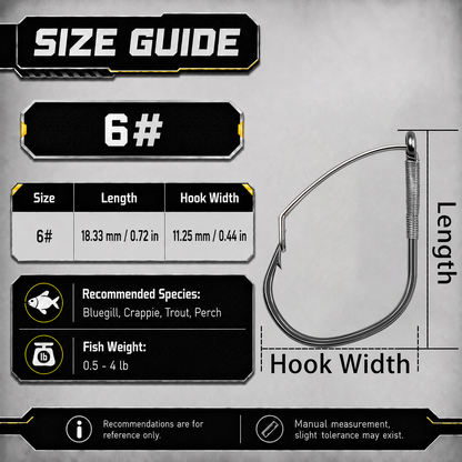 9KM Weedless Wacky Rig Hook 50-200pcs V-Bend Worm Hook with Wire Guard for Bass Fishing Neko Wacky Texas Rig