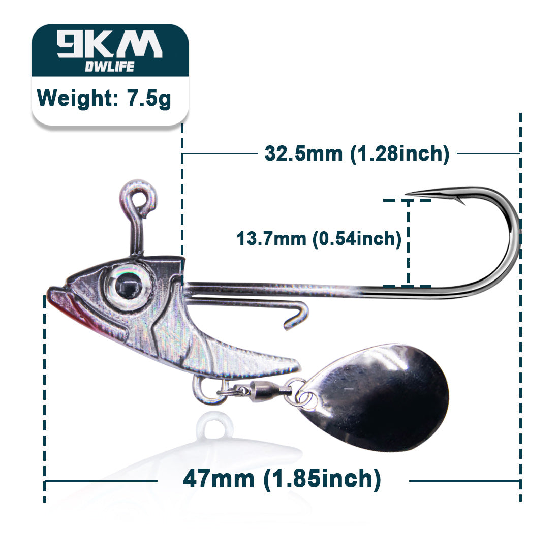 Fishing Swimbait Jig Head Hook Triangle Jig Head