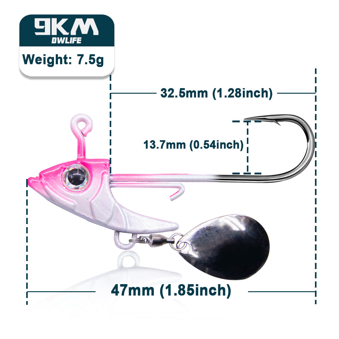 Fishing Swimbait Jig Head Hook Triangle Jig Head