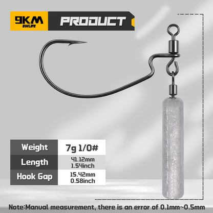 Jika Rig EWG Worm Hook