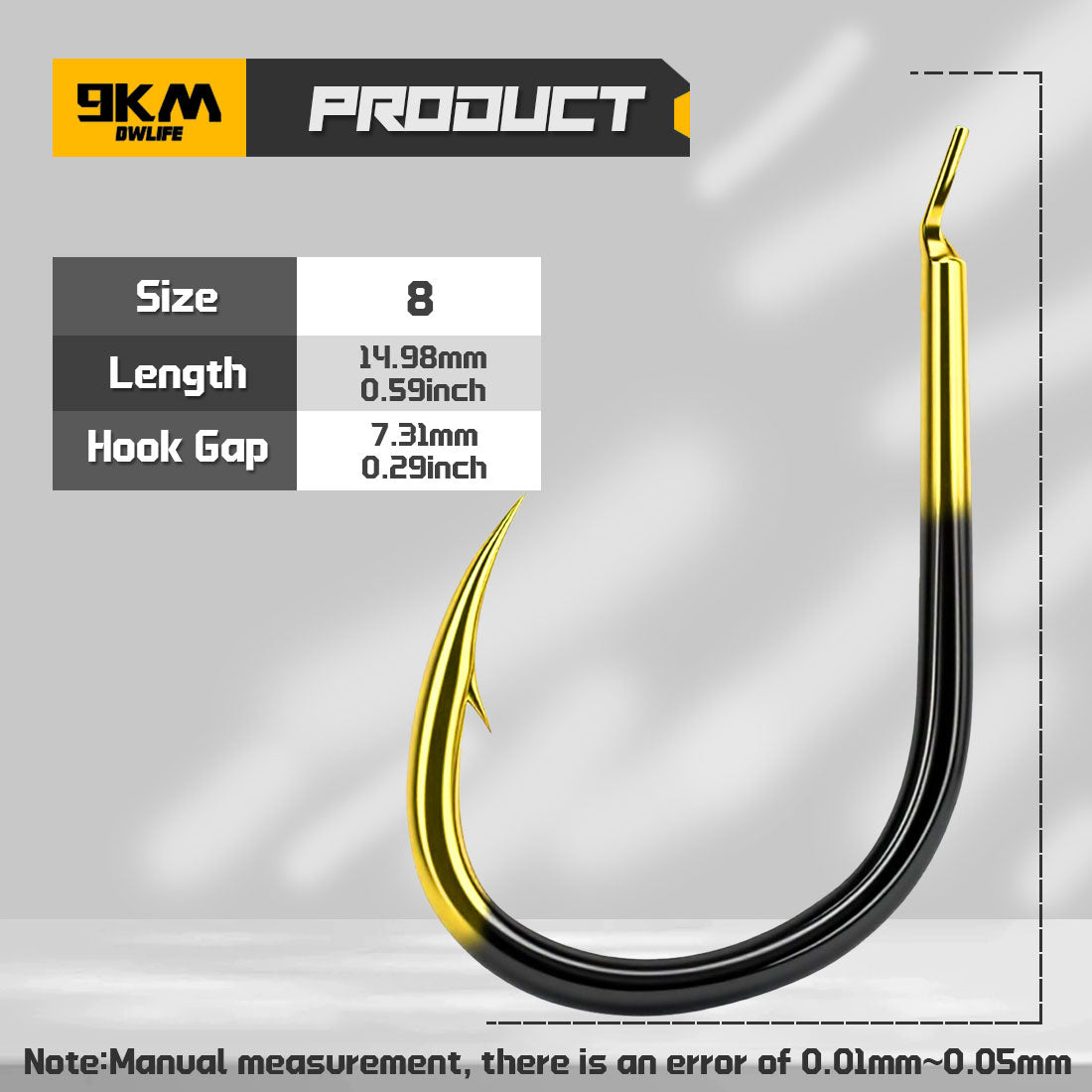 Black Gold Carp Hook Saltwater Circle Hook