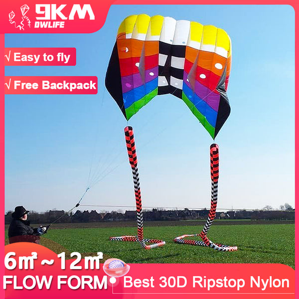 Kite Paperwork 6㎡~12㎡ Flow Forms Pilot Lifter Kite – 9km-dwlife