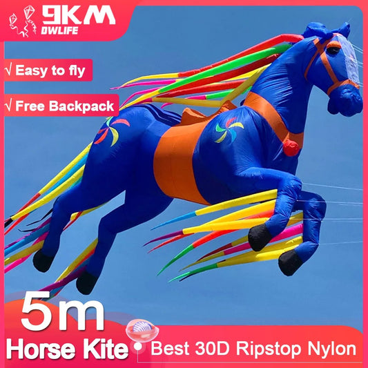 9KM 5m Horse Kite