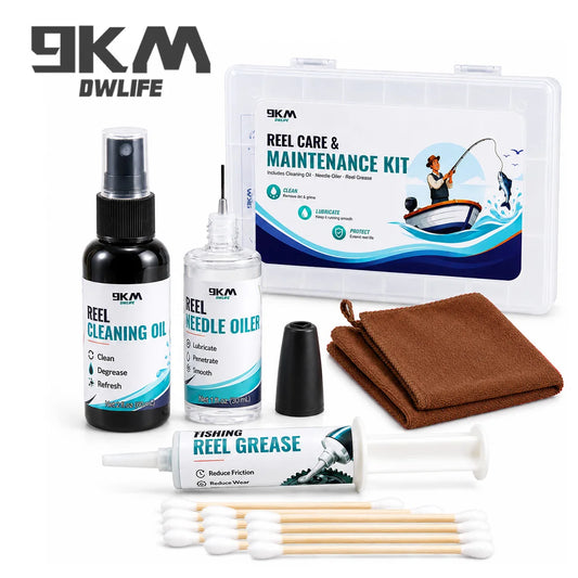 9KM Fishing Reel Cleaning Oil Kit