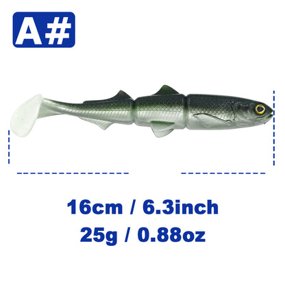 Fishing Lures Saltwater Soft Plastics Trout Jig Swimbaits Walking Bait Silicone