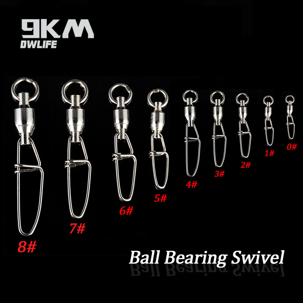 Stainless Steel Ball Bearing Snap  Stainless Steel Connector Barrel - 3 4  5 Fishing - Aliexpress