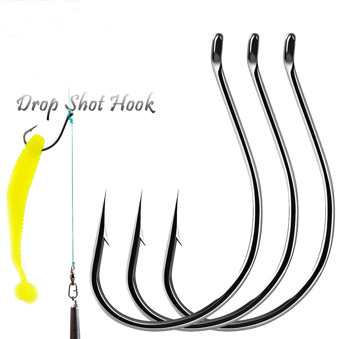 Drop Shot Hooks Barbed Hook