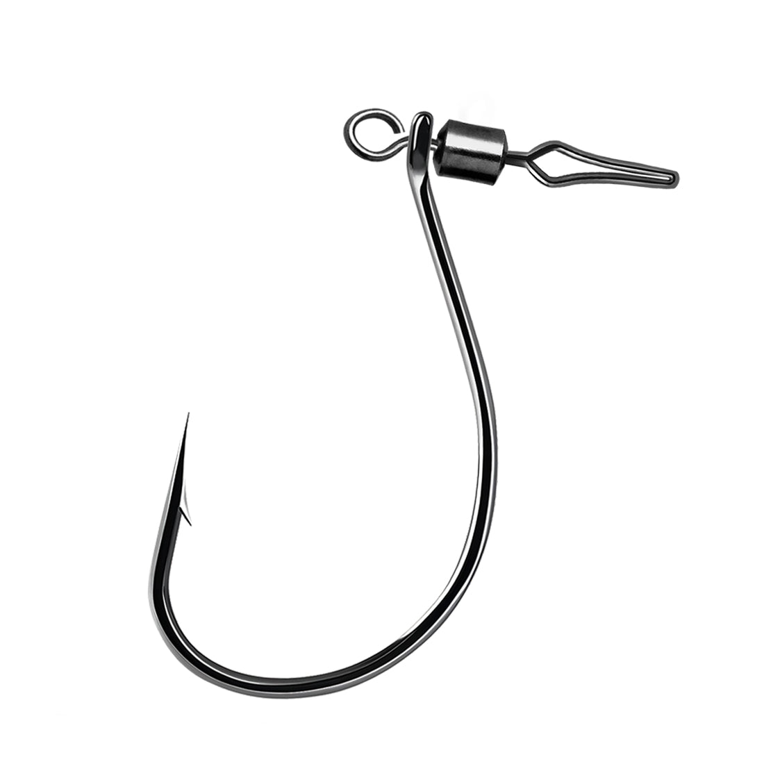 Drop Shot Hooks Swivels for Bass Fishing, Texas Rig Hooks Worm Hook 