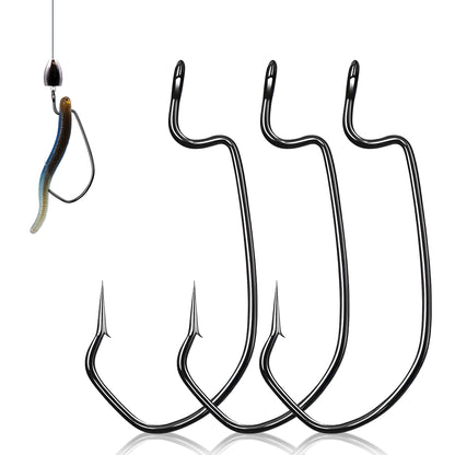 Ewg Hooks Wide Gap Worm Bass Hook 