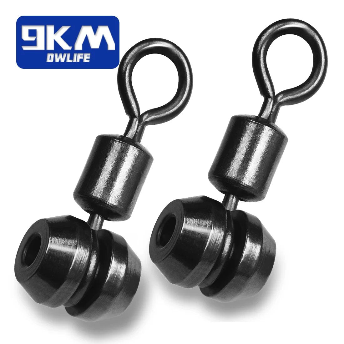 Two Way Swivel Rig Fishing Swivels 25~100Pcs 3-Way Swivels Fishing Rig Line Connector Rot ...