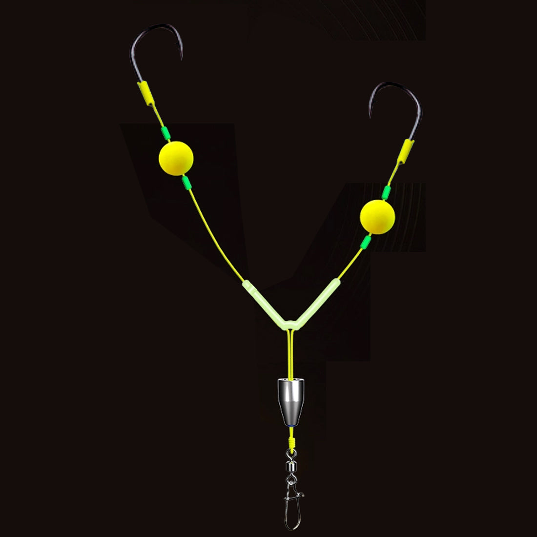 Fishing Double Reverse Hook Fishing Rig