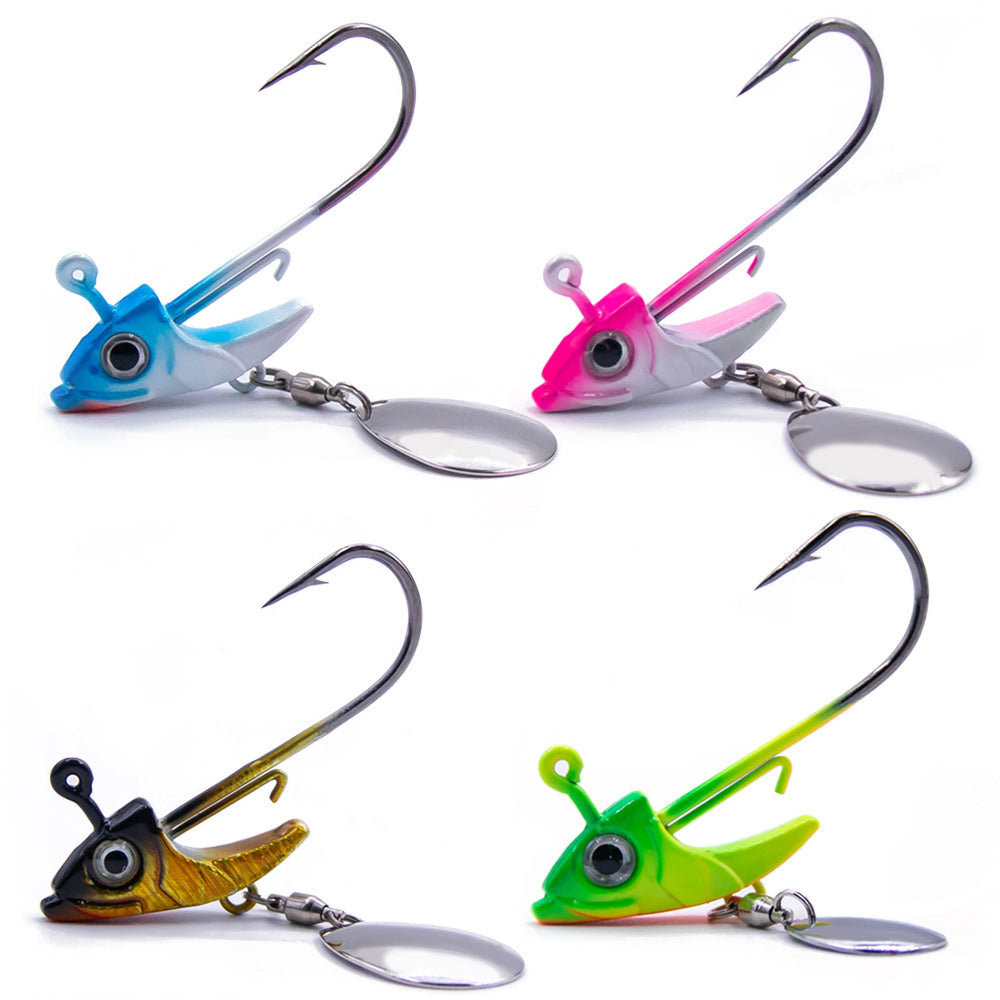 Fishing Swimbait Jig Head Hook Triangle Jig Head  