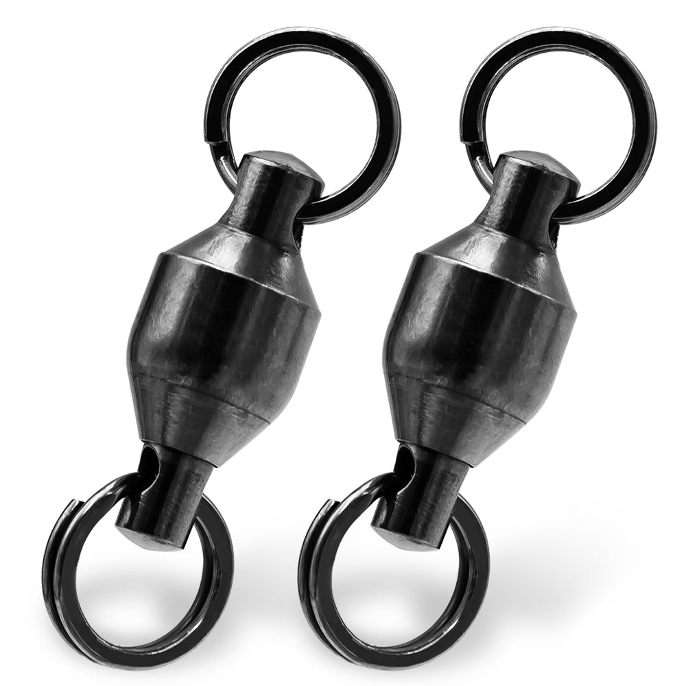 Fishing Swivels Ball Bearing Swivel with Split Rings 