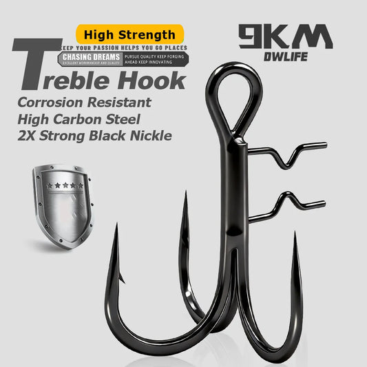 Fishing Treble Hook with Baitholder Spike For Soft Swimbait 5pcs Soft Lure Replacement Hook