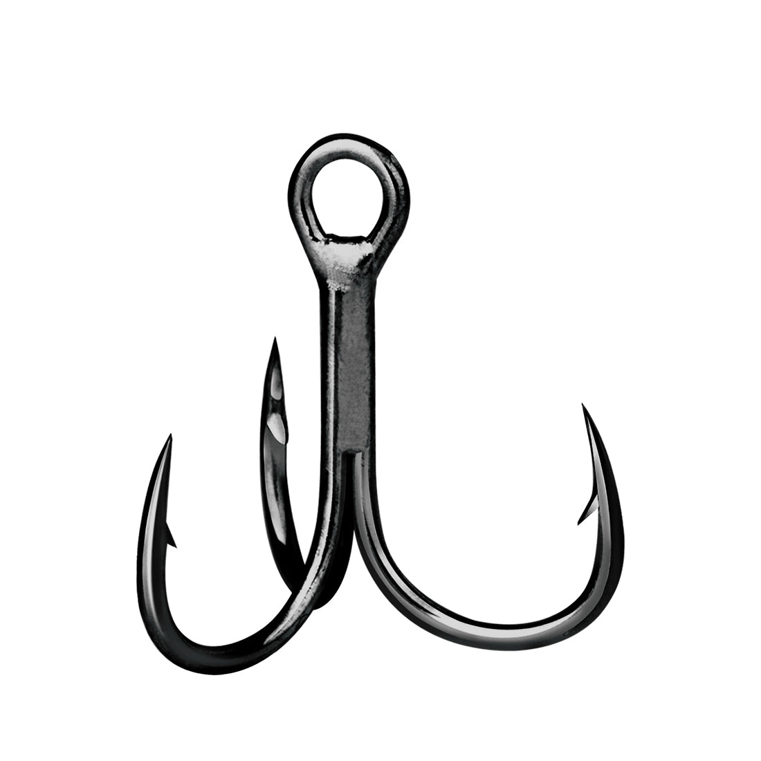 Fishing Treble Hooks Black 