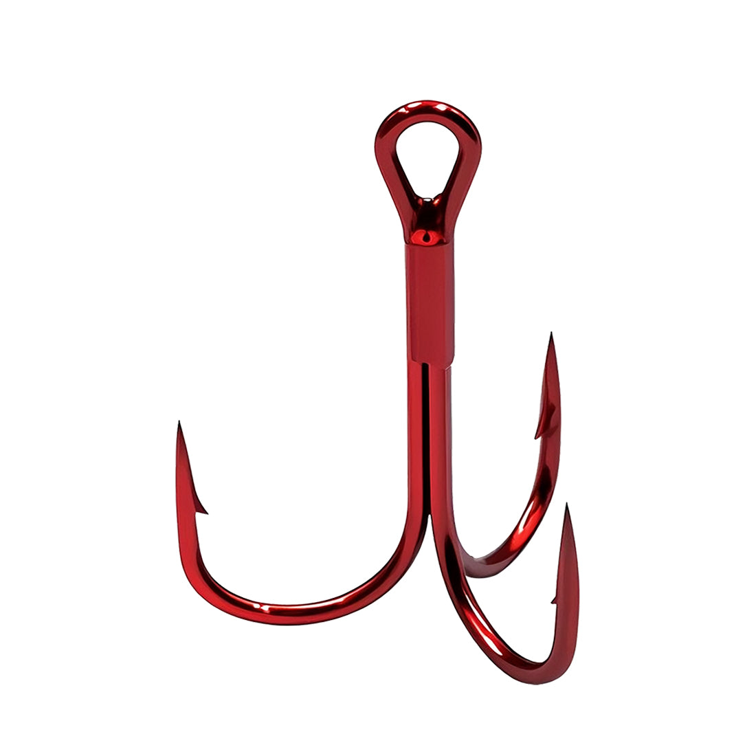 Fishing Treble Hooks Red Triple Hook