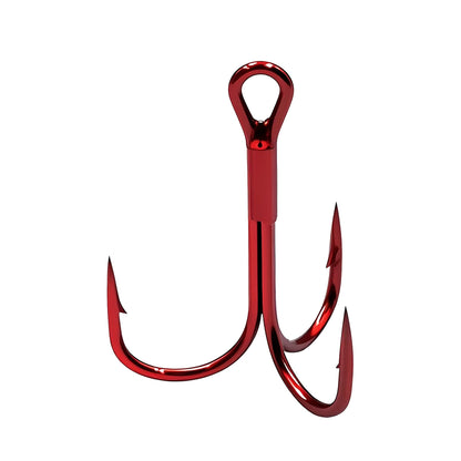 Fishing Treble Hooks Red Triple Hook