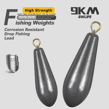 Fishing Weight Sinker 5pcs Drop Shot Fishing Lead Weight