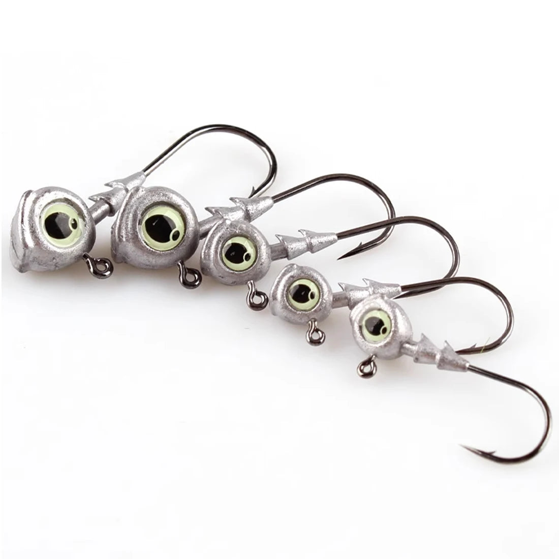 Jig Head Hook with Eyes Luminous 3.5g~10g 