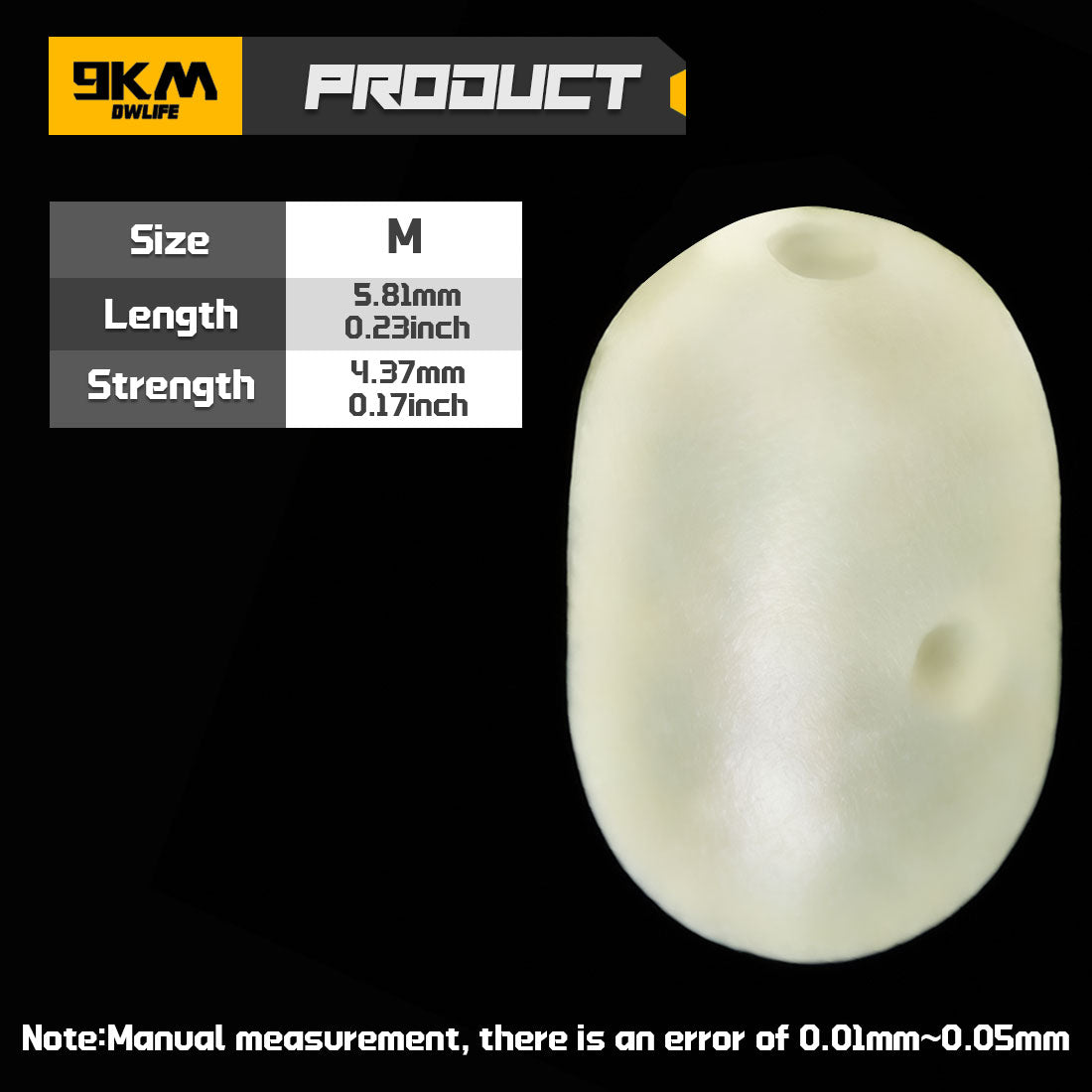 Fishing Bead 50-200pcs Double Cross Hole Beads Fishing Bait Stopper Beads 