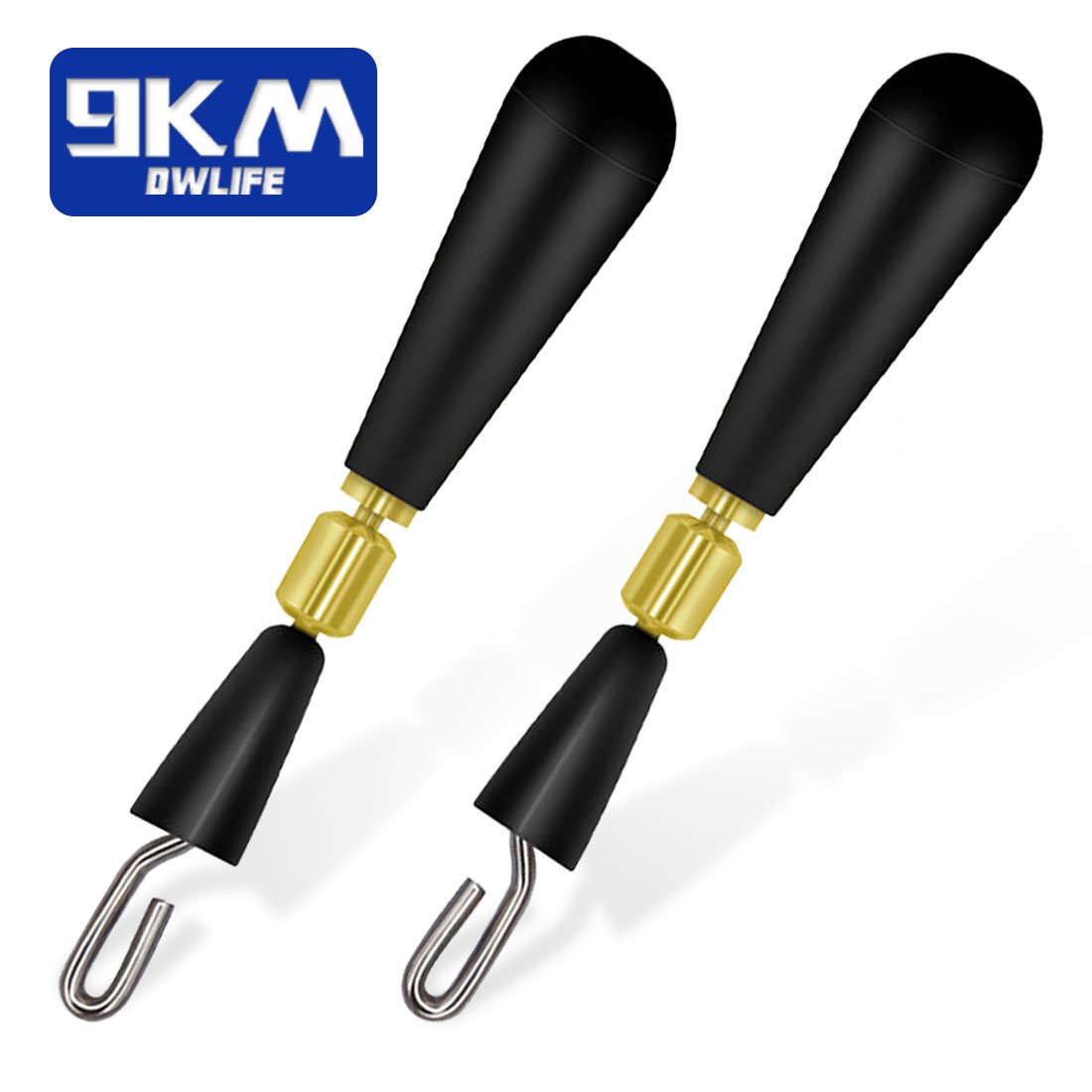 Quick Change Rolling Swivel Snap 15~60Pcs Silicone Quick Float Bobbers ...