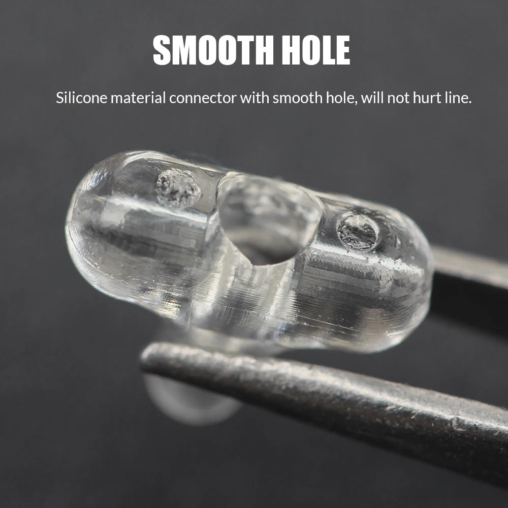 T Shape Fishing Cross Beads with Snap 15pcs