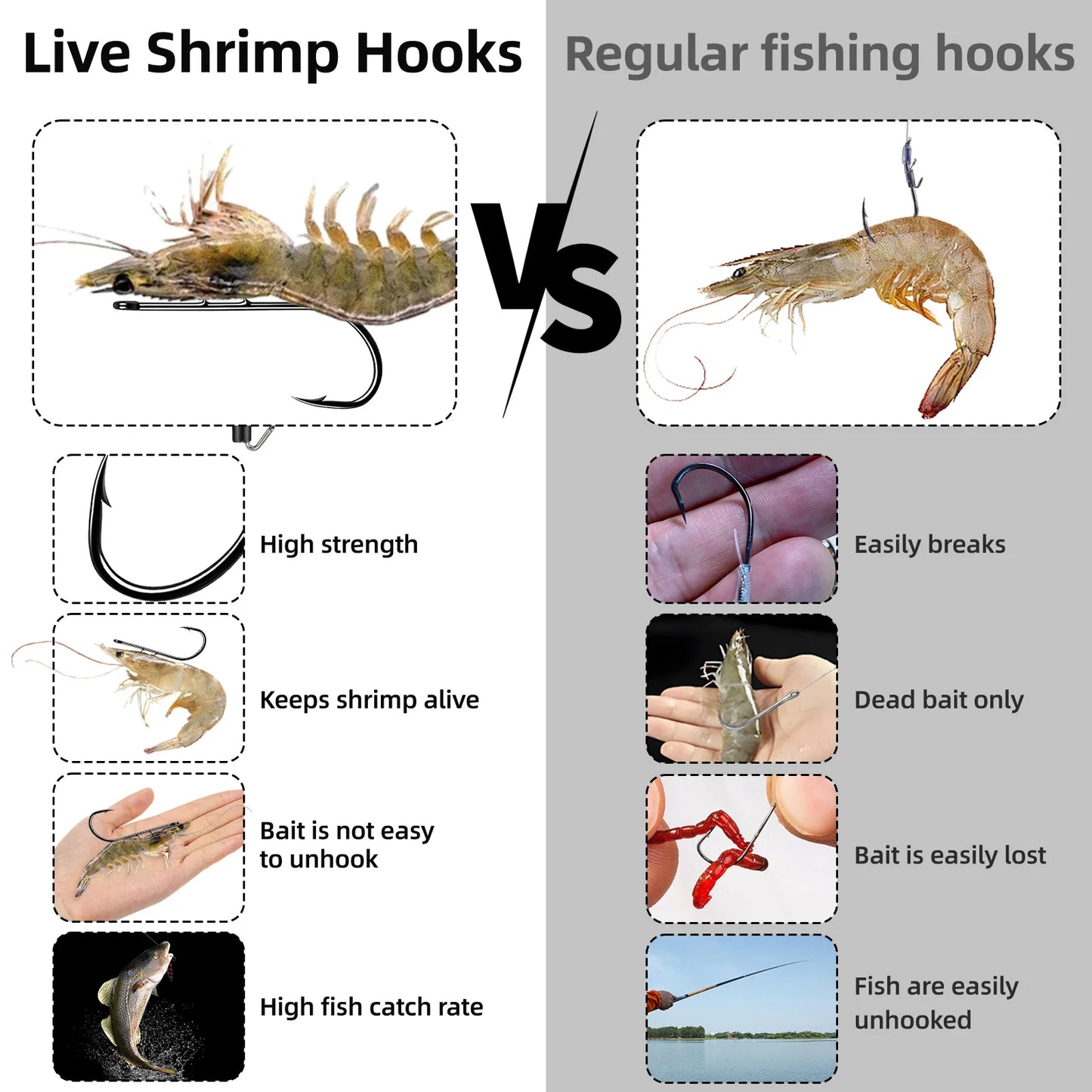 Live Shrimp Holder Hook