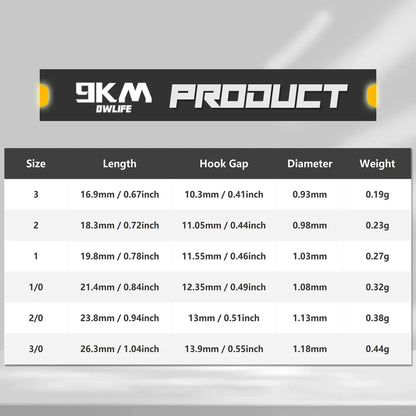 Drop Shot Hook 50-200pcs Fishing Hook for Drop Shot/ Wacky Rig Lure