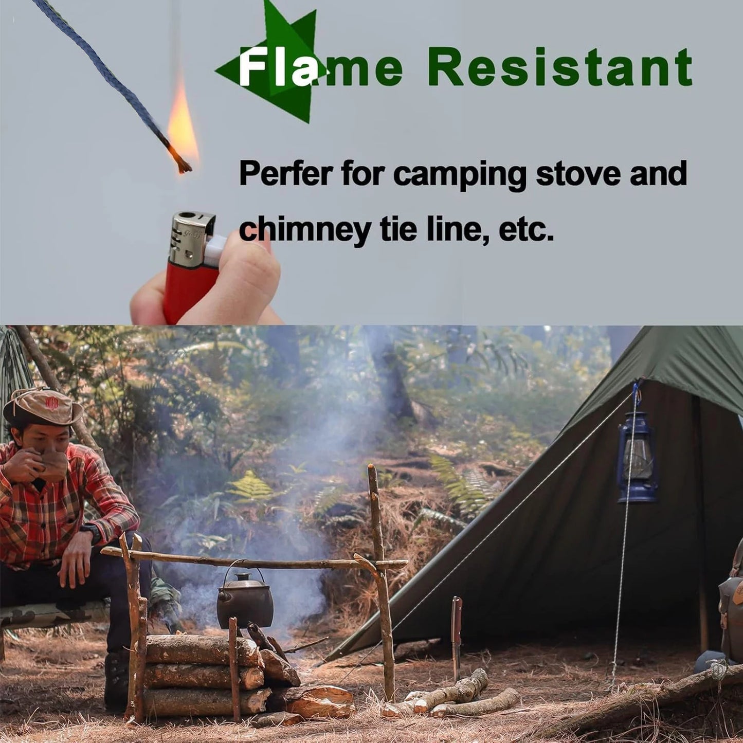 150lb-1500lb Blue Braided Kevlar Line