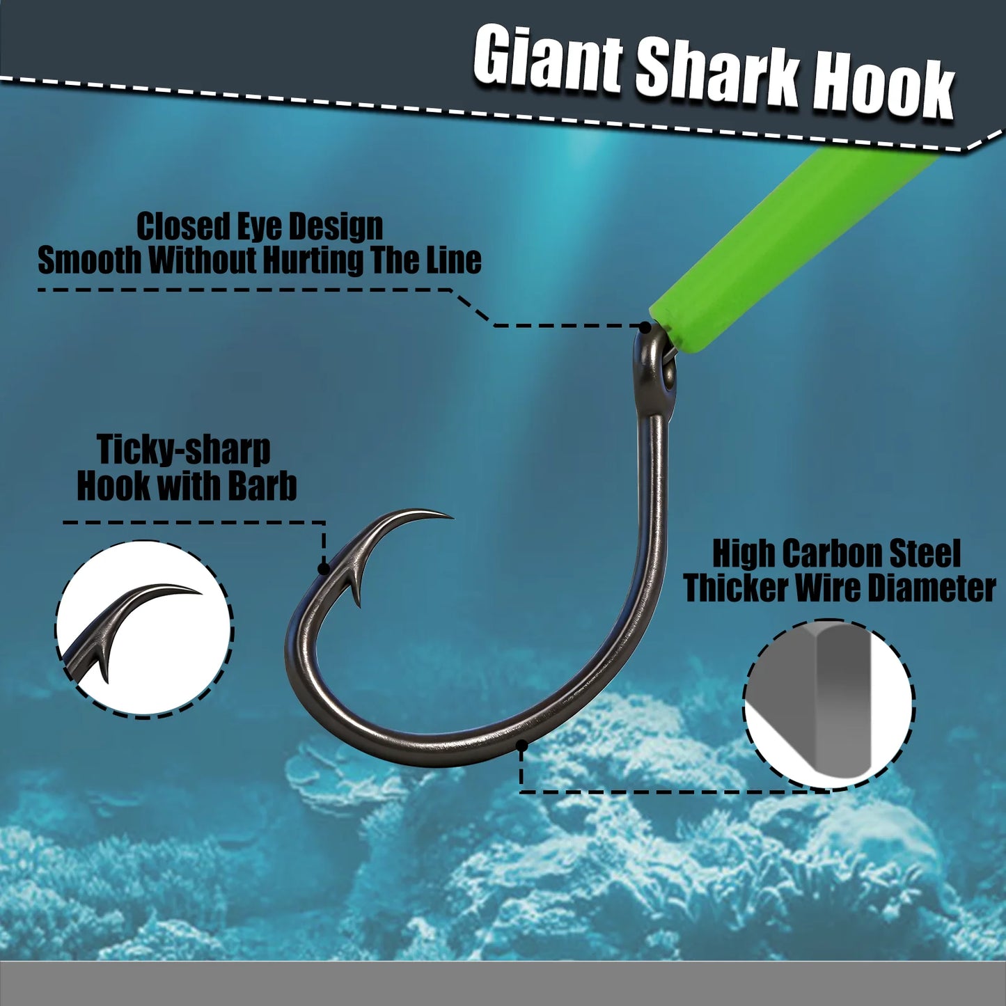 Deep Drop Snapper Rig Pre-Rigged Rigs Snapper Bottom Rig with Glow Tubes Circle Hook