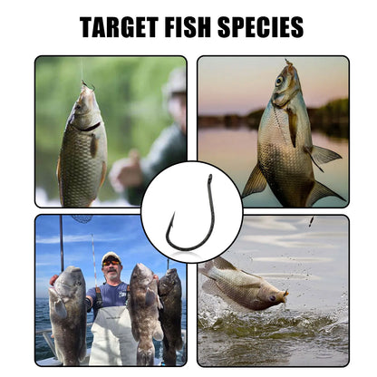 Drop Shot Hook 50-200pcs Fishing Hook for Drop Shot/ Wacky Rig Lure