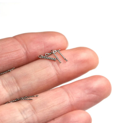 Fishing Boilie Pins 25pcs Stainless Steel Boilie Screw for Carp Fishing 8mm Coarse