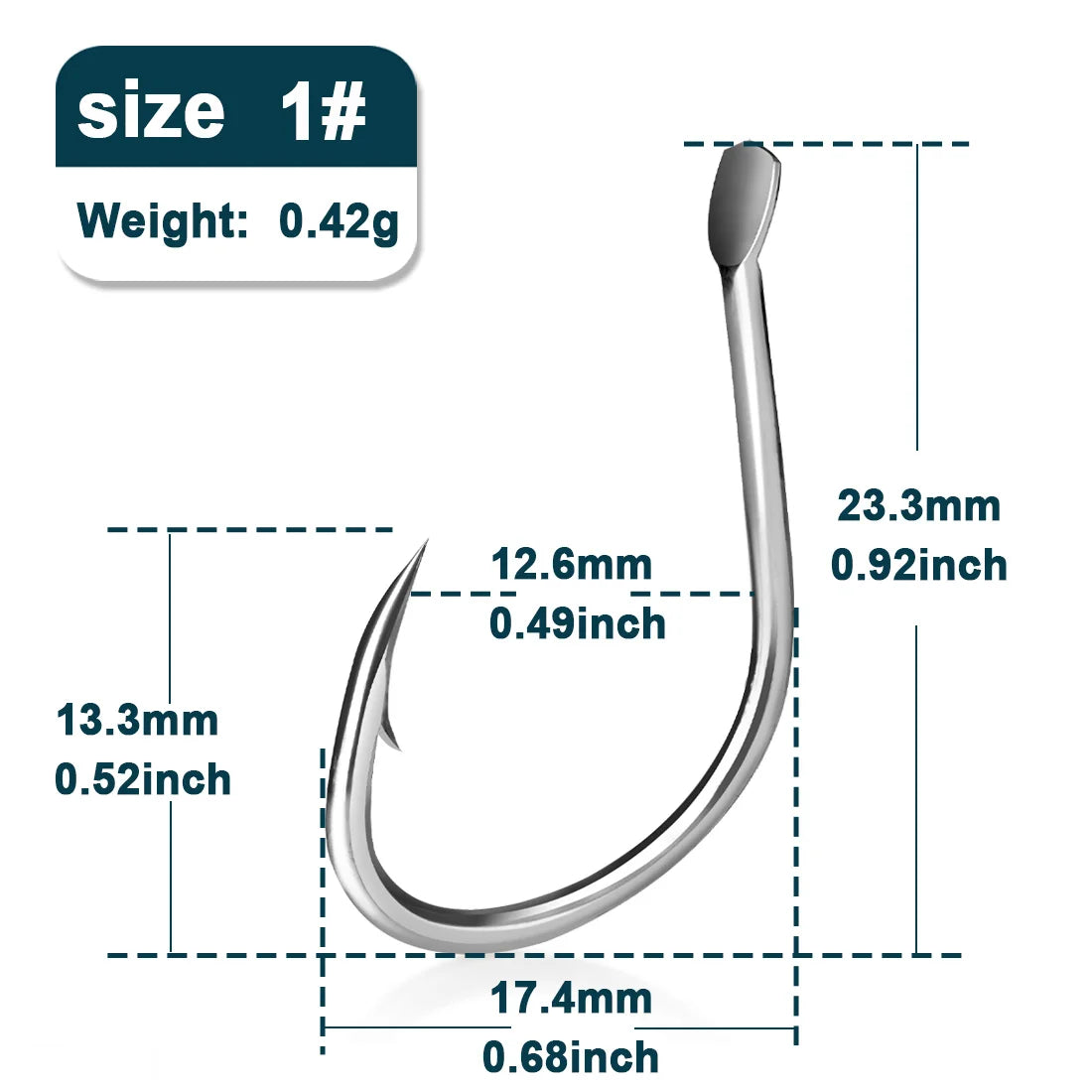 9KM Live Bait Hooks Saltwater Fishing Hooks 25~100Pcs Eyeless Fishing – 9km-dwlife