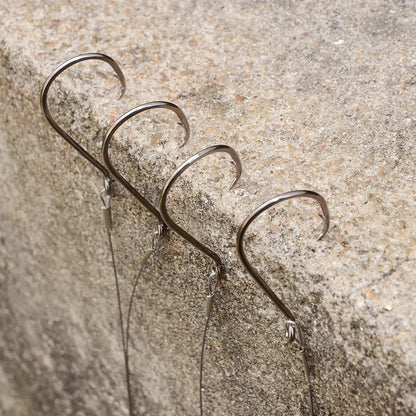 Fishing Rig Set Saltwater Rig - Circle Hook with Leader for Catfish