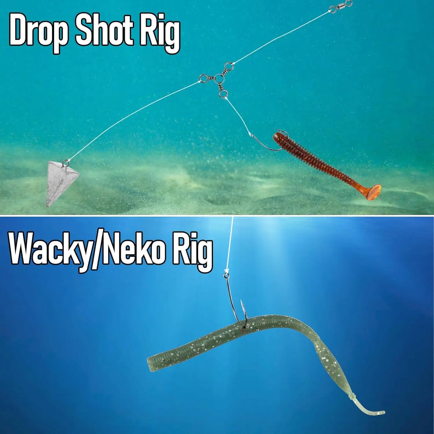 Drop Shot Hooks Barbed Hook