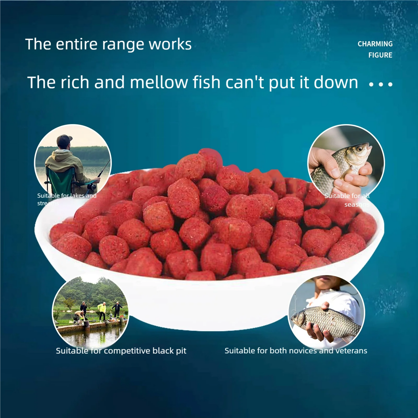 40g Fish Attractant Granule Fishing Groundbait