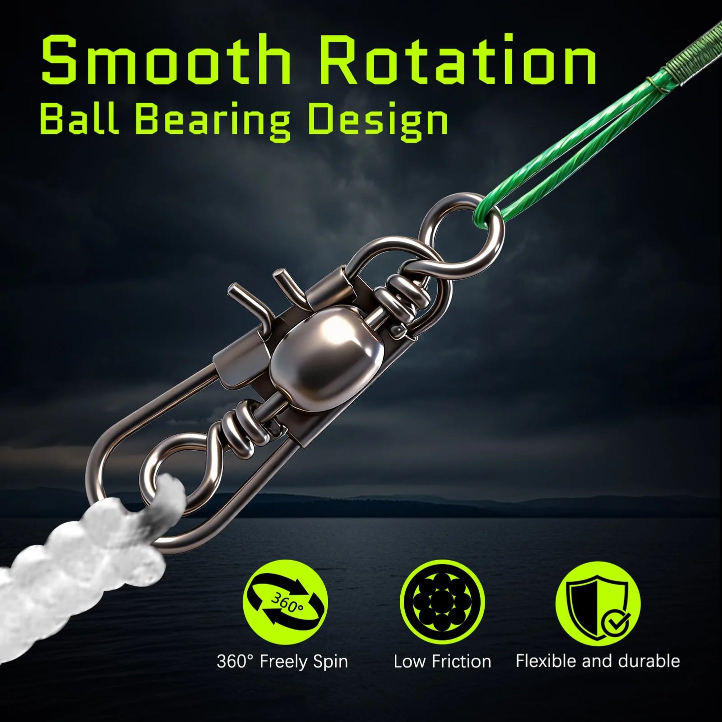 Fishing Wire Leader 30-50pcs Stainless Heavy Duty Wire Leader