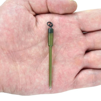 PVA Bag Stems For Carp Fishing 5pcs Translucent Green Quick Change Inline Lead Rubber Tube