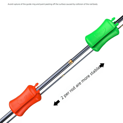 Fishing Rod Clip with Rod Lure Hook Holder Protector
