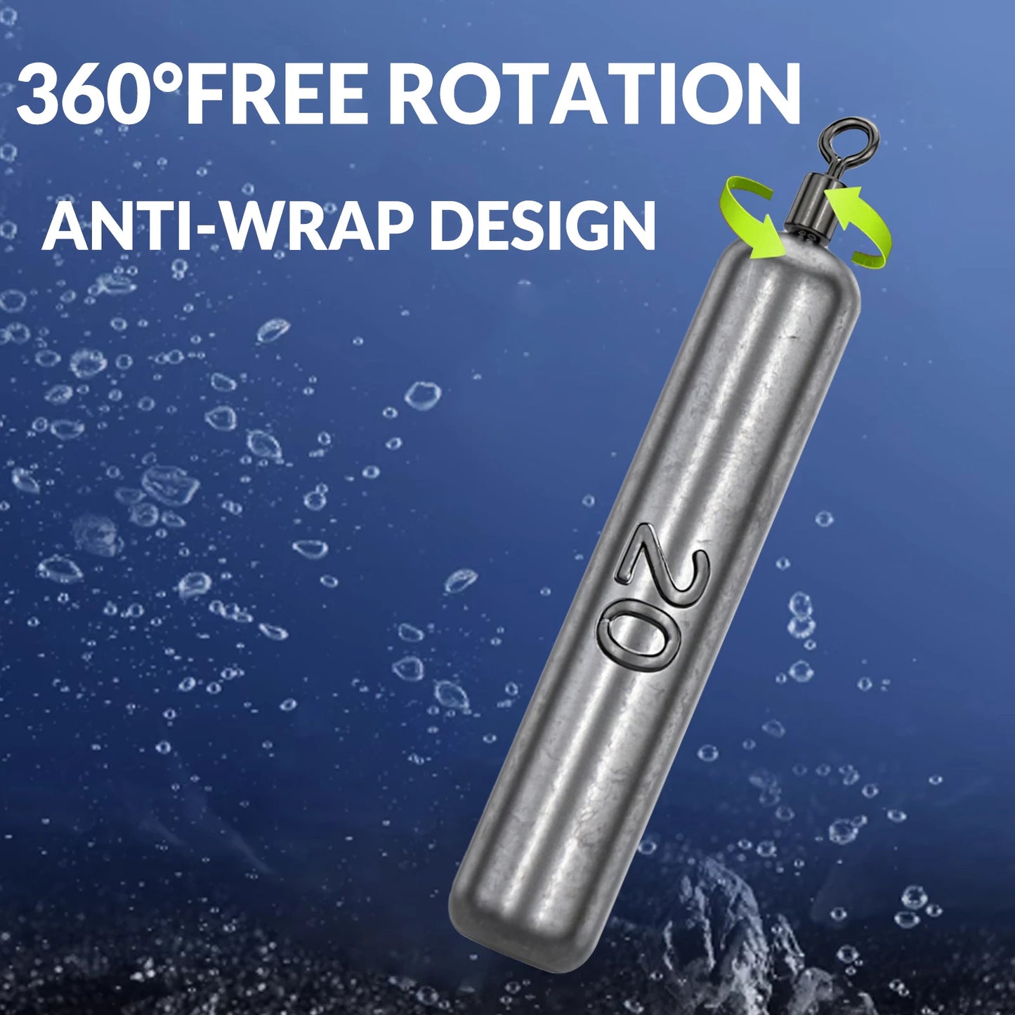 5-20pcs Fishing Weights Sinkers