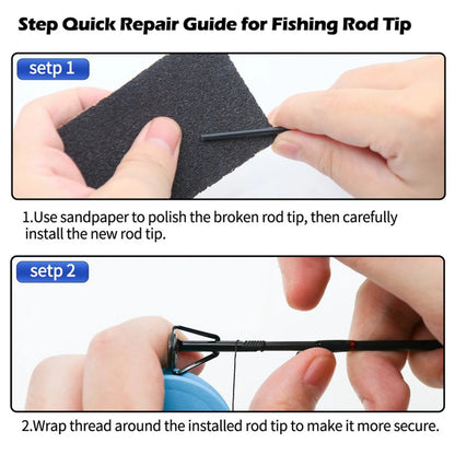 7pcs Rod Tips Repair Kit