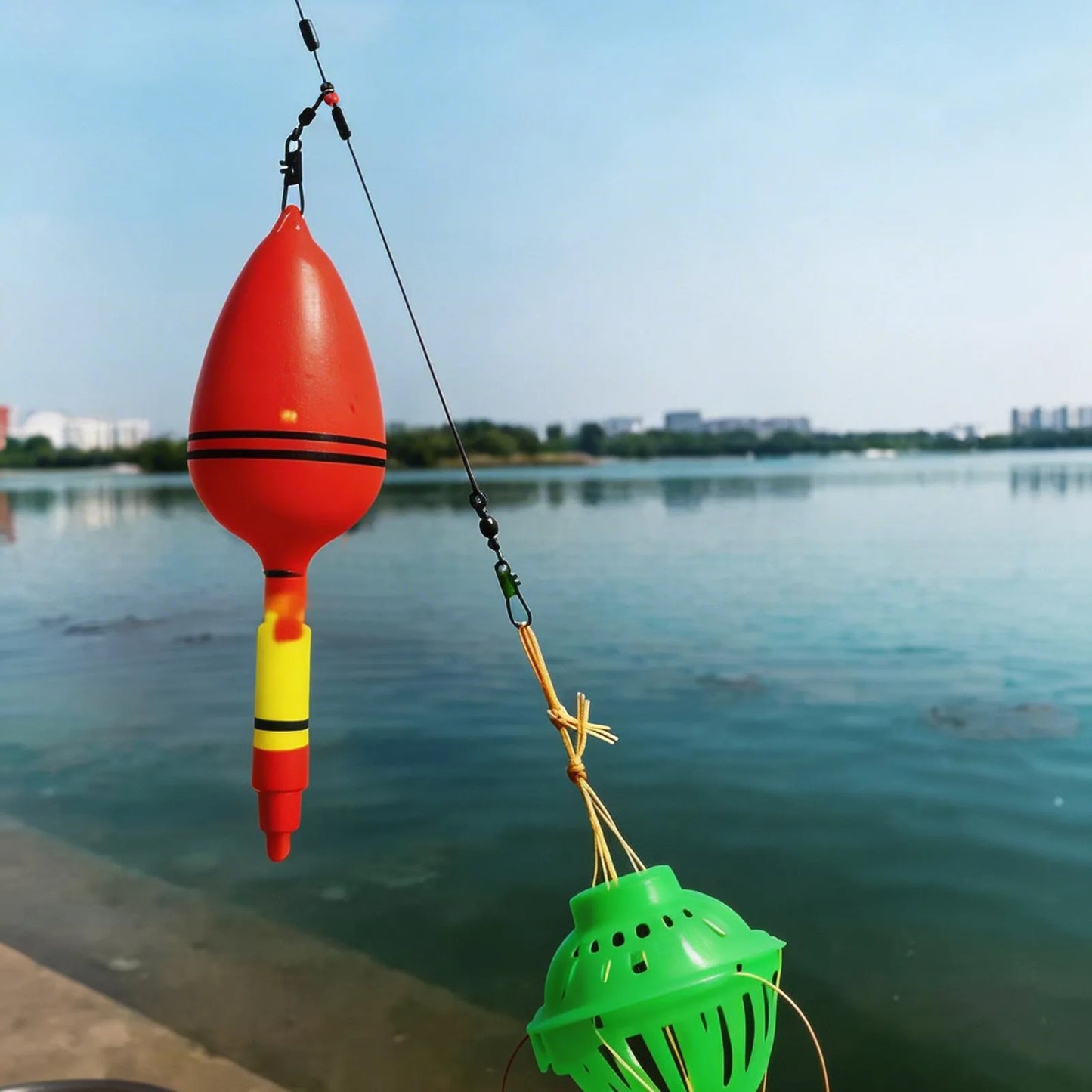 Space Bean 25-100pcs Fishing Float Bobber Stops Space Beans Connectors