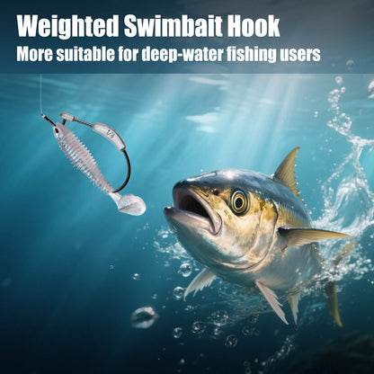 Ewg Hook with Weighted Worm  Hook