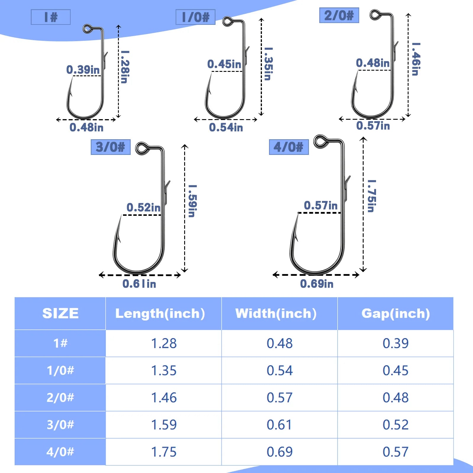 Jig Hooks 90° with Wire Keeper Saltwater