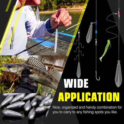 Fishing Weight Sinker 5pcs Drop Shot Fishing Lead Weight