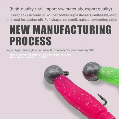 Softbait Lure with Jig Head