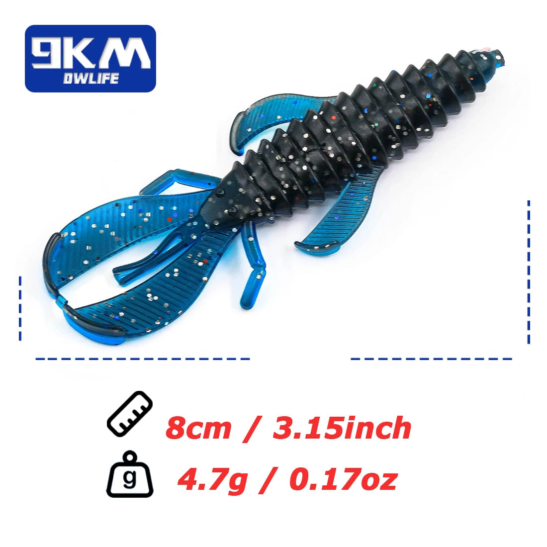Swimbait Fishing Lures Creature Bait Soft Plastic Bass Fishing Lure Sw – 9km-dwlife