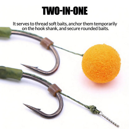 Fishing Boilie Pins 25pcs Stainless Steel Boilie Screw for Carp Fishing 8mm Coarse