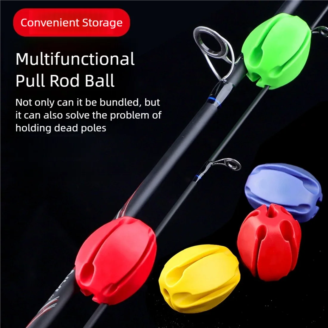 Fishing Rod Clip Ball