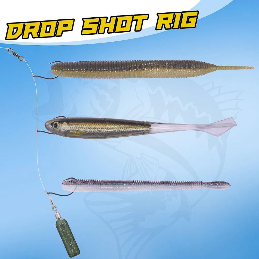 Drop Shot Hooks Barbed Hook